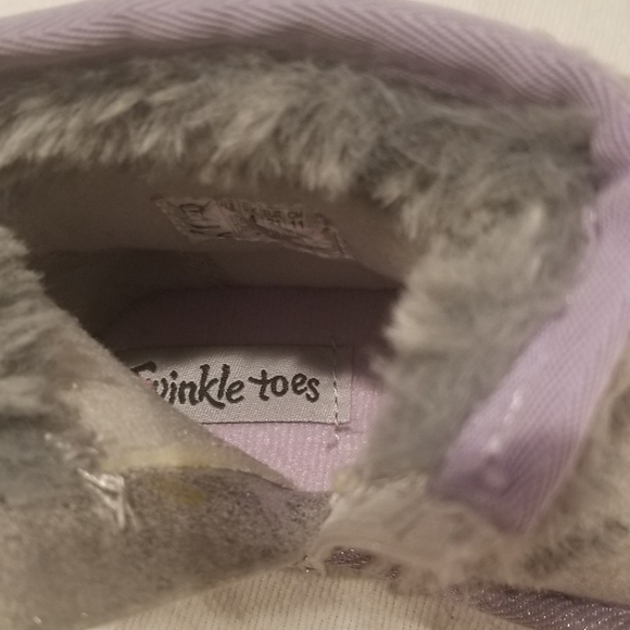 Skechers twinkle toes silver boots - Picture 7 of 7